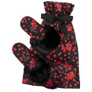 Victoria Secrets Satin Slippers w/Bag NWT SZ L